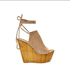 Steve Madden Bonelli taupe suede